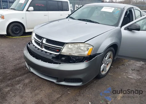 2013 Dodge Avenger Se z USA, uszkodzony, nr VIN 1C3CDZAB6DN708322